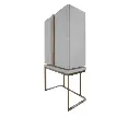 WINE DISPLAY CABINET 04